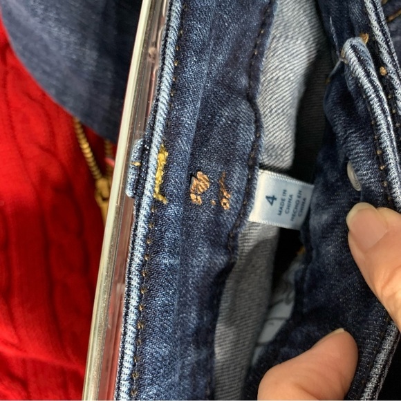 SEVEN7 Tower Straight‎ Crop Jeans dark wash. Size 4 - Picture 5 of 12